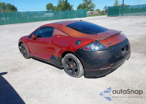 2008 Mitsubishi Eclipse Gs z USA, uszkodzony, nr VIN 4A3AK24F68E002646